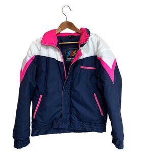 Women's Vintage Steep Slopes Ski Jacket‎ Sz Medium